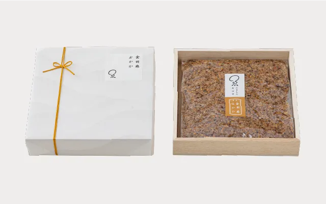 金胡麻おかか［木箱］95g