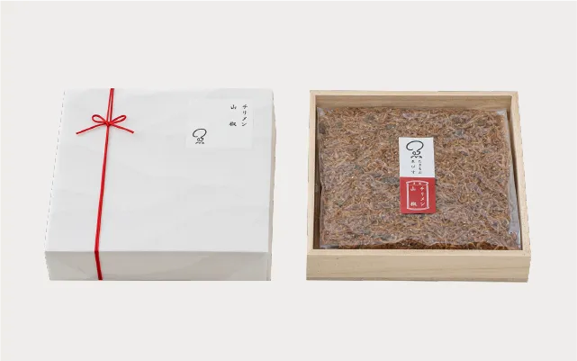 チリメン山椒［木箱］115g